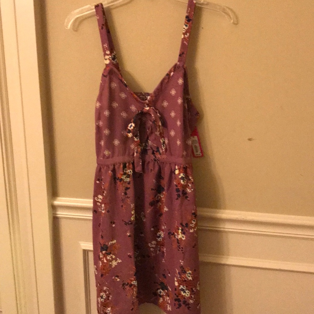 Women dress collar plum wine